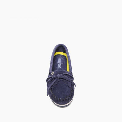 Minnetonka Moccasin Kilty Plus - Navy