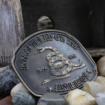 Montana Silversmith Don't Tread on Me Buckle