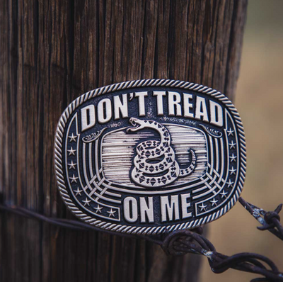 Montana Silversmith Don't Tread on Me Roped Attitude Buckle