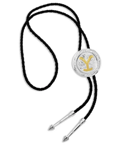 Montana Silversmith The Dutton Y Yellowstone Bolo Tie