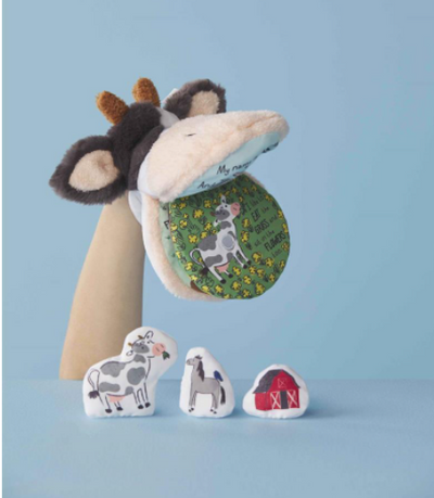 Mud Pie Farm Animal Puppet Books