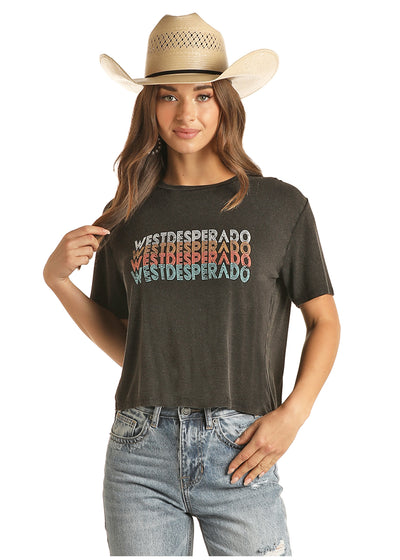 Rock & Roll Cowgirl West Desperado Tee