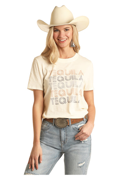 Rock & Roll Cowgirl Women's Tequila Short Sleeve Tee