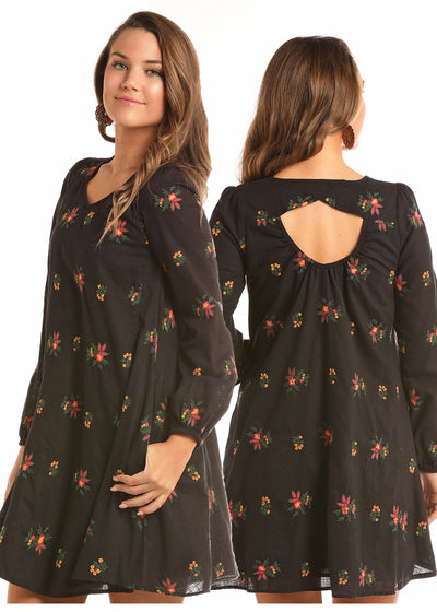 Rock & Roll Cowgirl Floral Dress