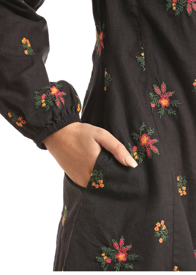 Rock & Roll Cowgirl Floral Dress