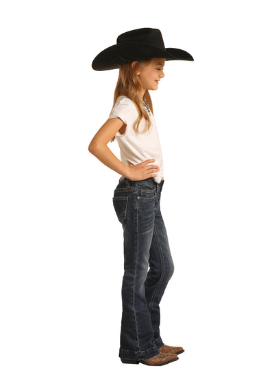 Rock & Roll Cowgirl Girls Denim Trouser