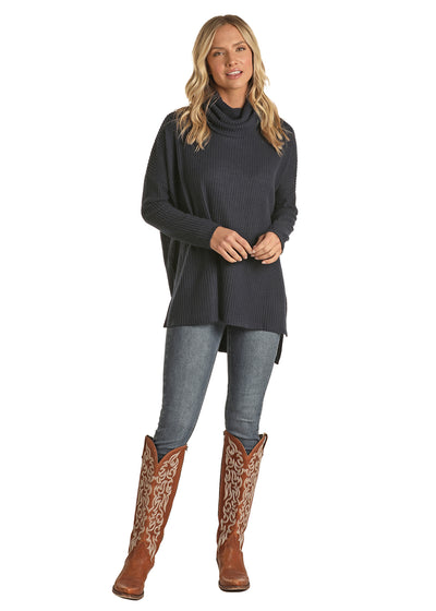 Panhandle Women's Cowl Neck Top