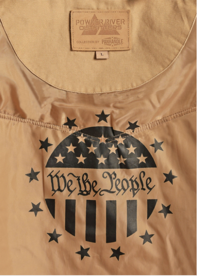 Men's Concealed Carry Cotton Canvas Jacket