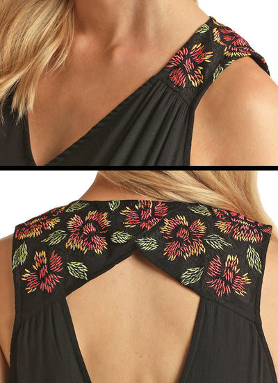 Pandandle Slim Women's Black Dress