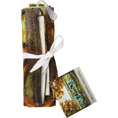 Primitives By Kathy - Kitchen Towel Cows
