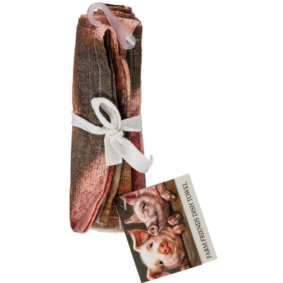 Primitives By Kathy - Kitchen Towel Pigs