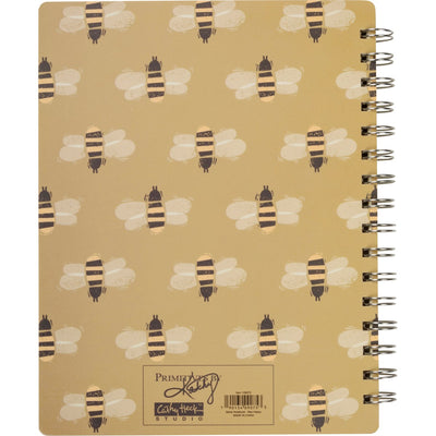Primitives by Kathy "Bee Happy" Spiral Notebook