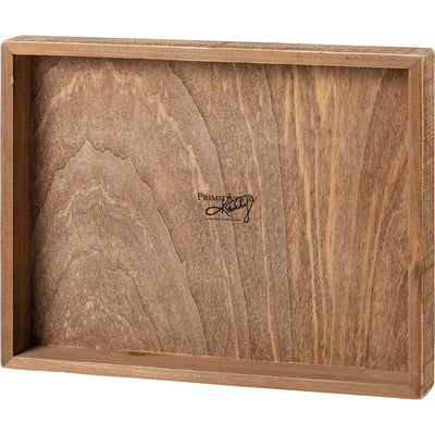 Primitives By Kathy - Box Sign Horse In Field