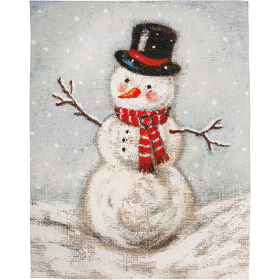 Primitives By Kathy - Kitchen Towel Snowman