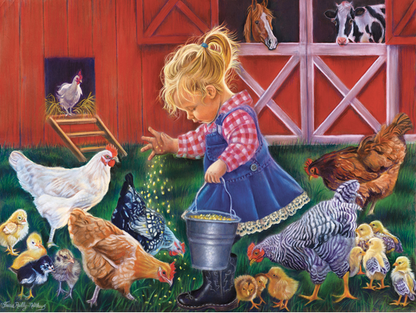 Little Farm Girl - 500 Piece Puzzle