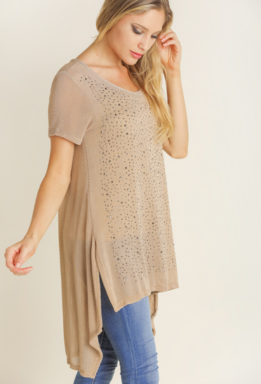 Vocal Apparel Women's Sheer Body Tee