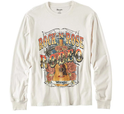 Wrangler Women's Rock-N-Rose Rodeo Tee