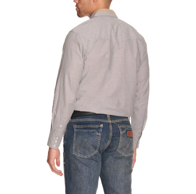 Wrangler Men's Yellowstone Chambray Shirt