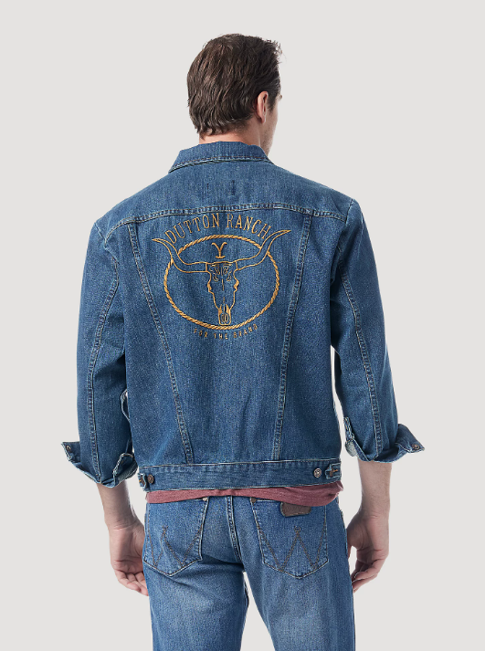 Wrangler Men's Yellowstone For The Brand Denim Jacket