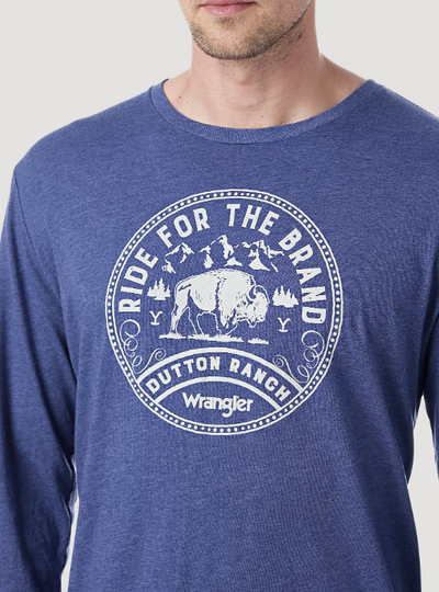 Wrangler Men's Yellowstone Ride for the Brand T-Shirt