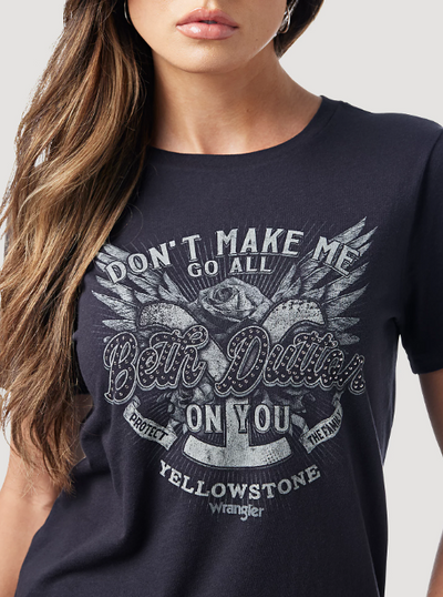 Wrangler Women's Yellowstone All Beth Dutton Tee