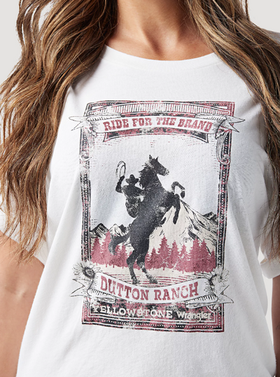 Wrangler Women's Yellowstone Ride for the Brand Tee