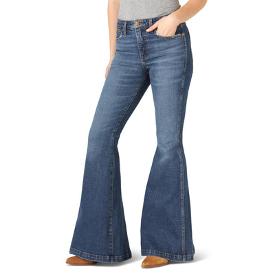 Wrangler Women's Retor Trumpet Flare Jean
