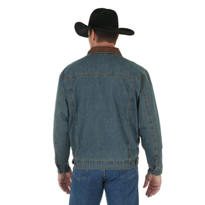 Wrangler Men's Blanket Lined Denim Jacket