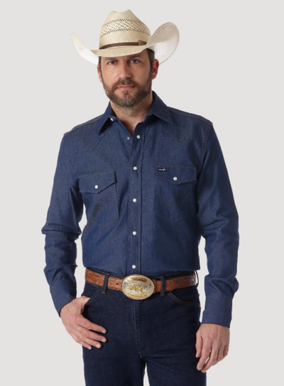 Wrangler Men's Firm Finish Work Shirt