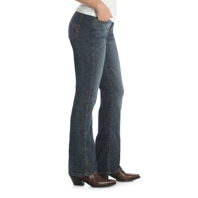 Wrangler Women's Aura Instantly Slimming Bootcut Jeans