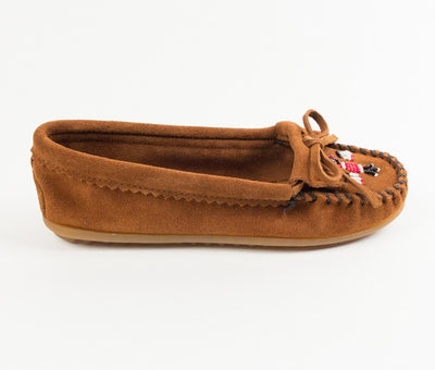 Minnetonka Women's Brown Thunderbird II Moccasin
