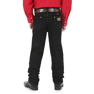 Wrangler Boys' Overdyed Black ProRodeo Competition Jean
