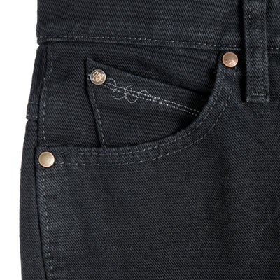 Wrangler Women's Black Denim Ultimate Q-Baby Riding Jean