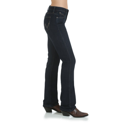 Wrangler Women's Dark Denim Ulimate Q-Baby Riding Jean