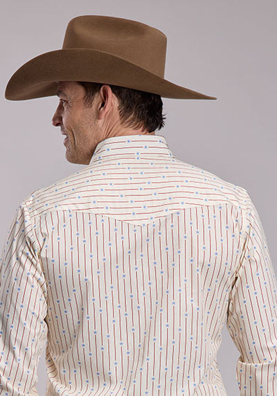 Roper Men's Stars & Stripes Print Shirt