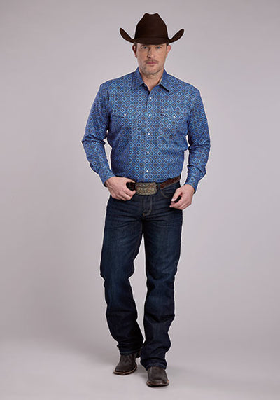 Roper Men's Medallion Paisley Western Shirt