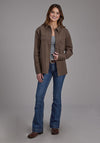 Roper Women's Oversized Western Shirt Jacket