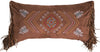 Carsten's Wrangler Embroidered Southwest Fringe Pillow