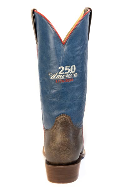 Roper Men's Flag Embroidered Western Boot