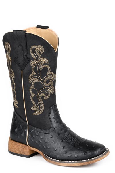 Roper Women's Faux Ostrich Western Boot