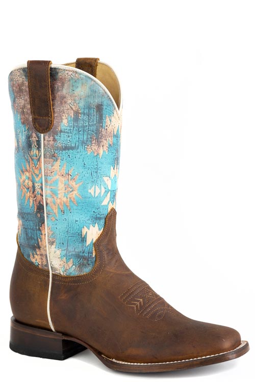 Roper Women's Aztec Design Western Boot