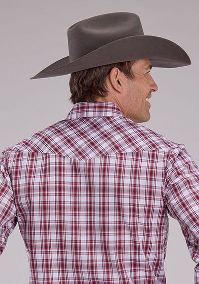 Roper Men's Plaid Western Style Shirt