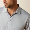 Ariat Men's TEK Polo - Silver Lining