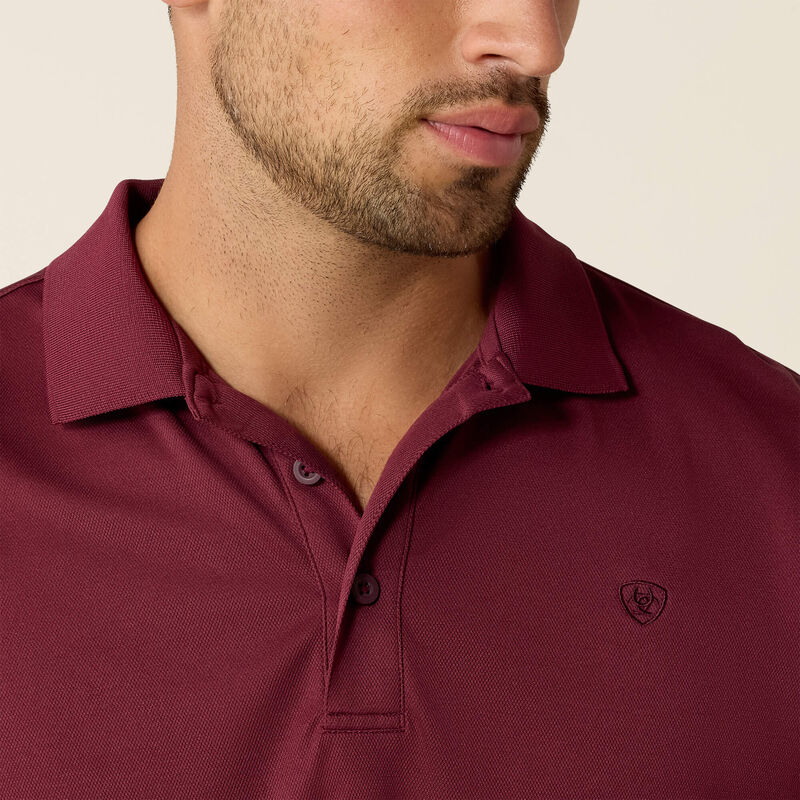 Ariat Men's TEK Polo - Maroon