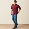 Ariat Men's TEK Polo - Maroon