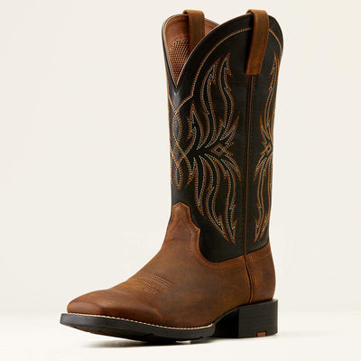 Ariat Men's Sport Rustler Wide Square Toe Boot