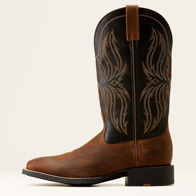 Ariat Men's Sport Rustler Wide Square Toe Boot