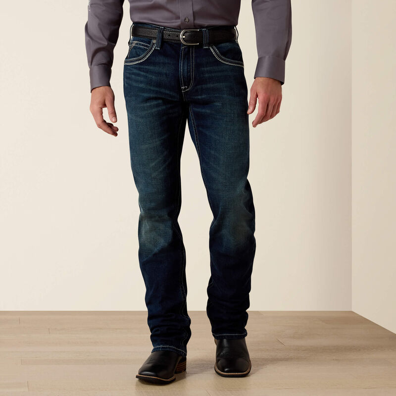 Ariat Men's M5 Slim Stretch Coltrane Stackable Jean