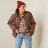 Ariat Women's Rebar Stretch Canvas Bomber Jacket