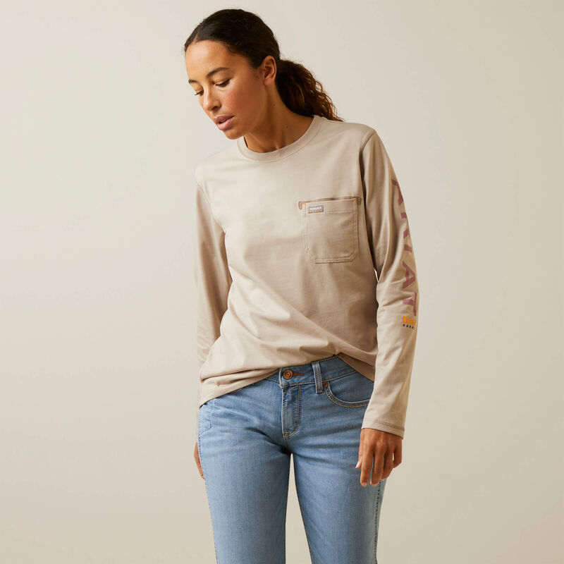 Ariat Women's Rebar Workman Logo Tee
